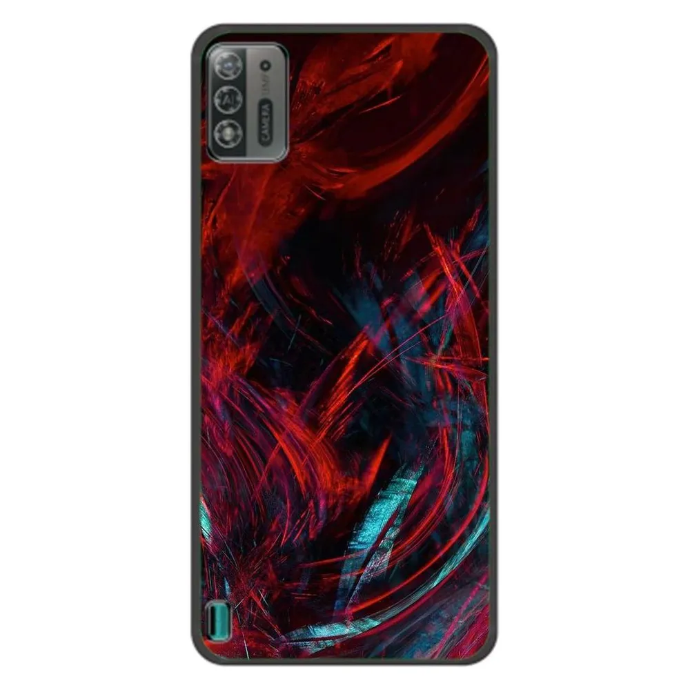 König Design Hülle Handy Schutz für ZTE Blade A52 Lite Case Cover Tasche Bumper Etuis TPU Neu (ZTE Blade A52 Lite)
