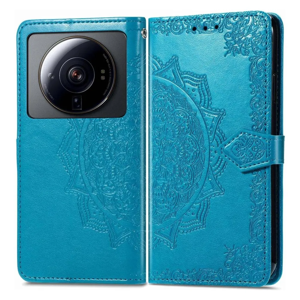 König Design Hülle Handy Schutz für Xiaomi 12S Ultra Case Cover Bumper Tasche Etuis Wallet (Xiaomi 12S Ultra)