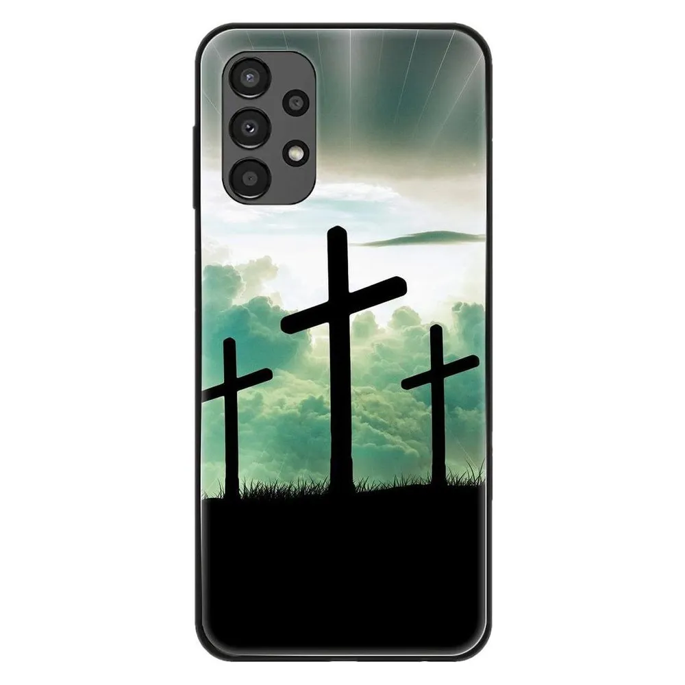 König Design Hülle Handy Schutz für Samsung Galaxy A13 4G Case Cover Tasche Bumper Etuis TPU (Samsung Galaxy A13 4G)