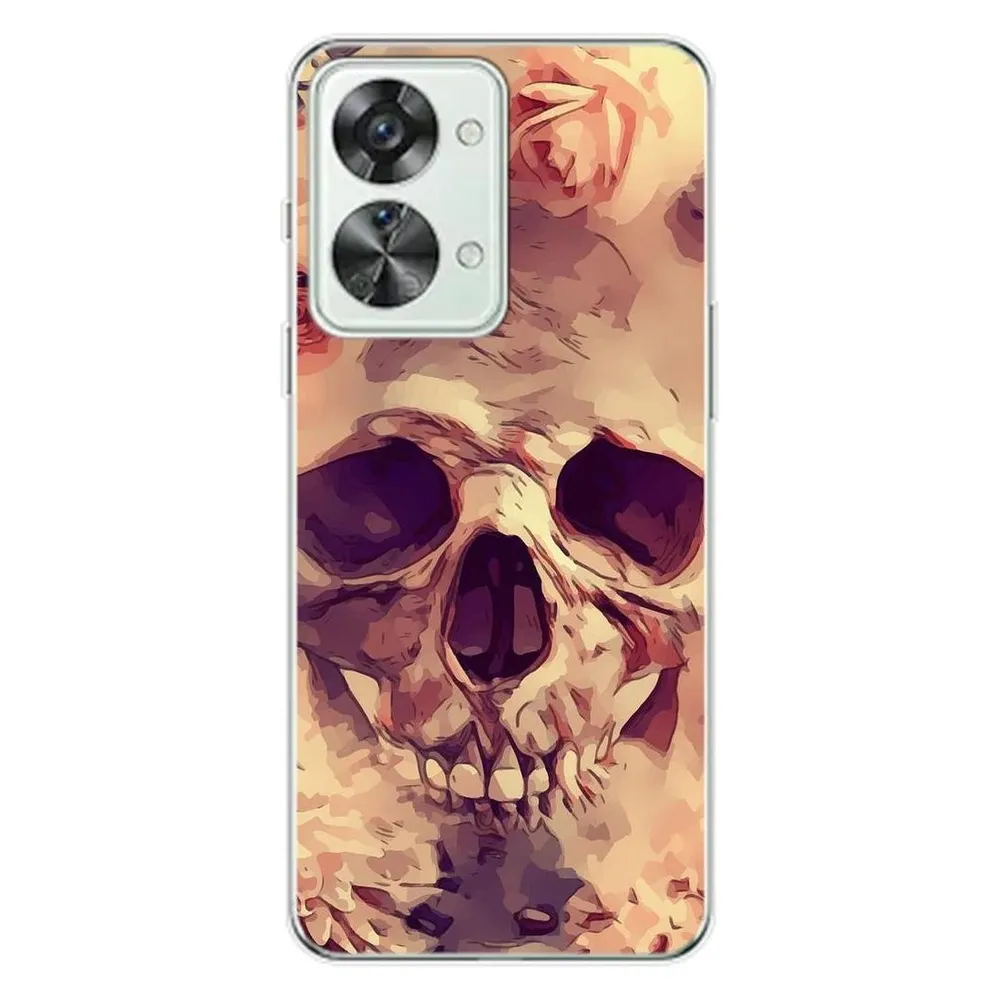 König Design Hülle Handy Schutz für OnePlus Nord 2T Case Cover Tasche Bumper Etuis TPU Neu (OnePlus Nord 2T)