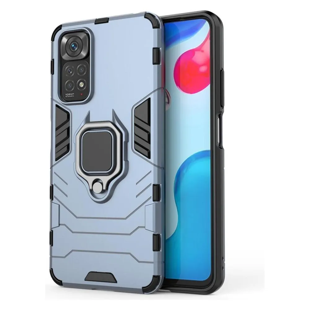 König Design Hülle Handy Schutz für Xiaomi Redmi Note 11 Case Cover Bumper Etuis Halter Neu (Xiaomi Redmi Note 11)