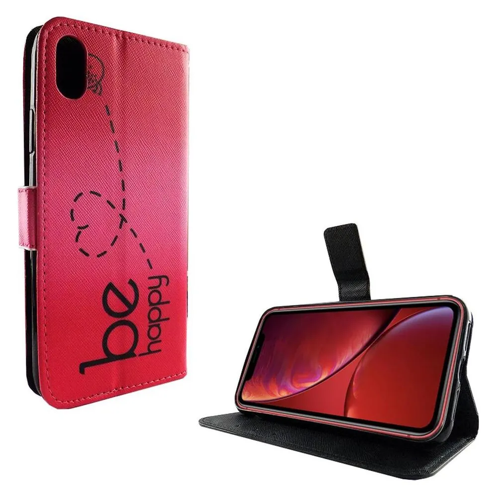 König Design Hülle Handy Schutz für Apple iPhone XR Case Cover Tasche Wallet Etui Handyhülle (Apple iPhone XR)