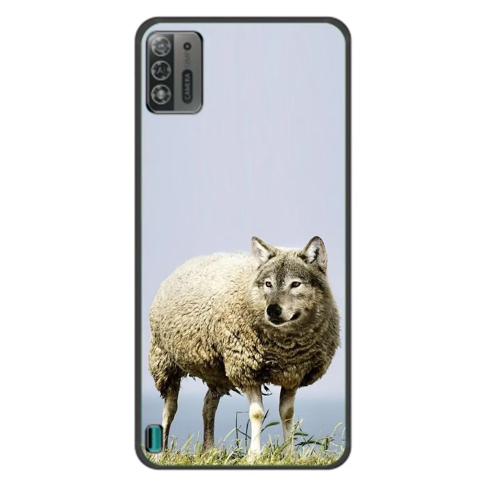König Design Hülle Handy Schutz für ZTE Blade A52 Lite Case Cover Tasche Bumper Etuis TPU Neu (ZTE Blade A52 Lite)