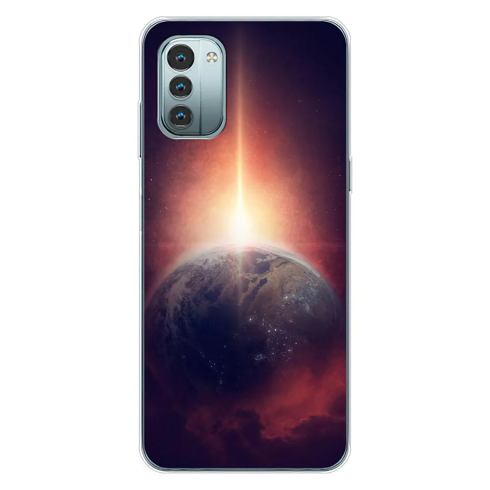 König Design Hülle Handy Schutz für Nokia G11 Case Cover Tasche Bumper Etuis Backcover TPU (Nokia G11)