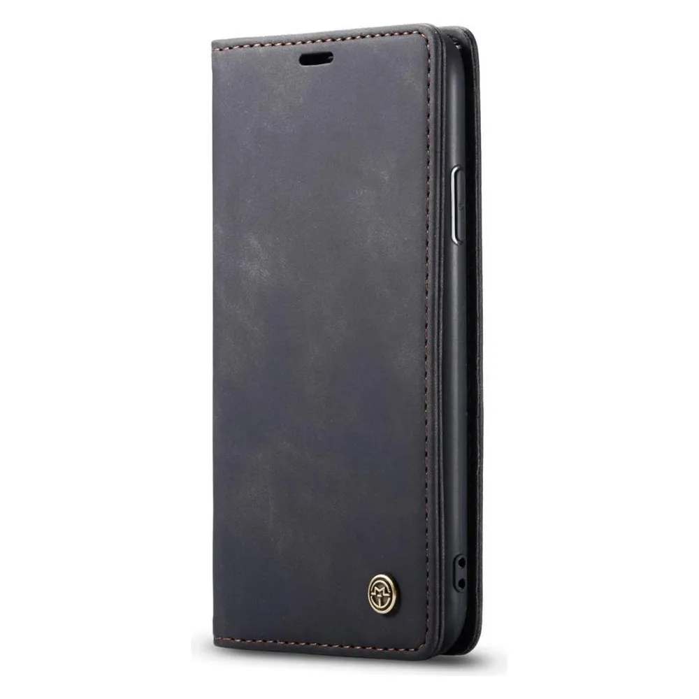 König Design Hülle Handy Schutz für Apple iPhone 11 Case Flip Cover Tasche Etuis Schwarz Neu (Apple iPhone 11)