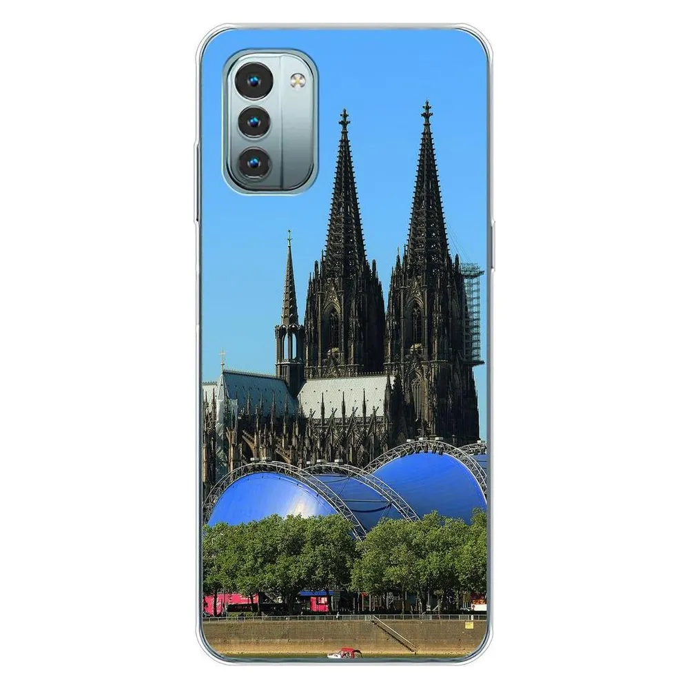 König Design Hülle Handy Schutz für Nokia G11 Case Cover Tasche Bumper Etuis Backcover TPU (Nokia G11)