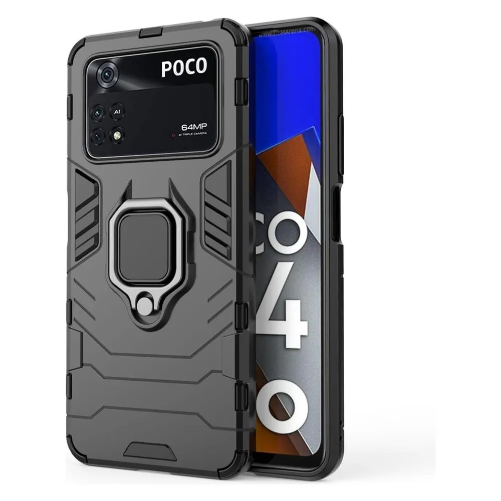 König Design Hülle Handy Schutz für Xiaomi Poco M4 Pro Case Cover Tasche Etuis Bumper Halter (Xiaomi Poco M4 Pro)