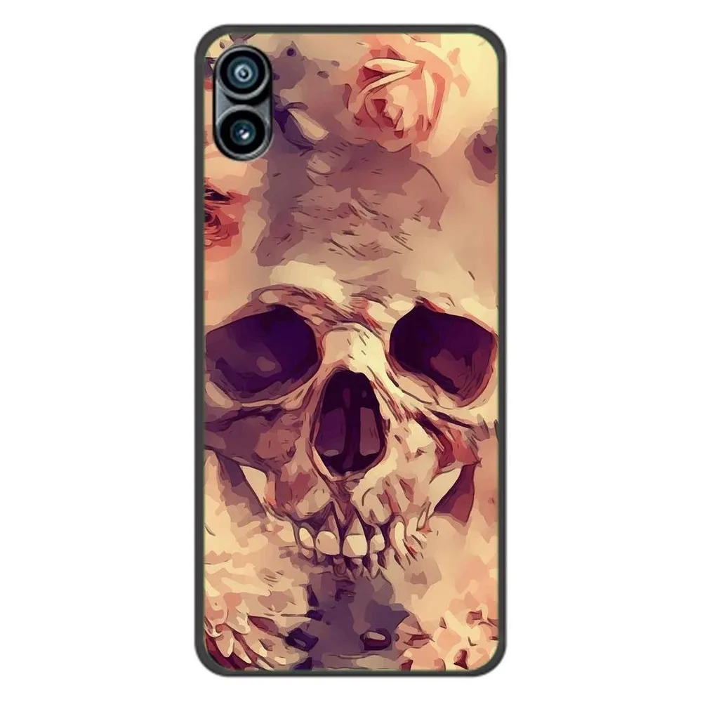 König Design Hülle Handy Schutz für Nothing Phone 1 Case Cover Tasche Bumper Etuis TPU Neu (Nothing Phone (1))