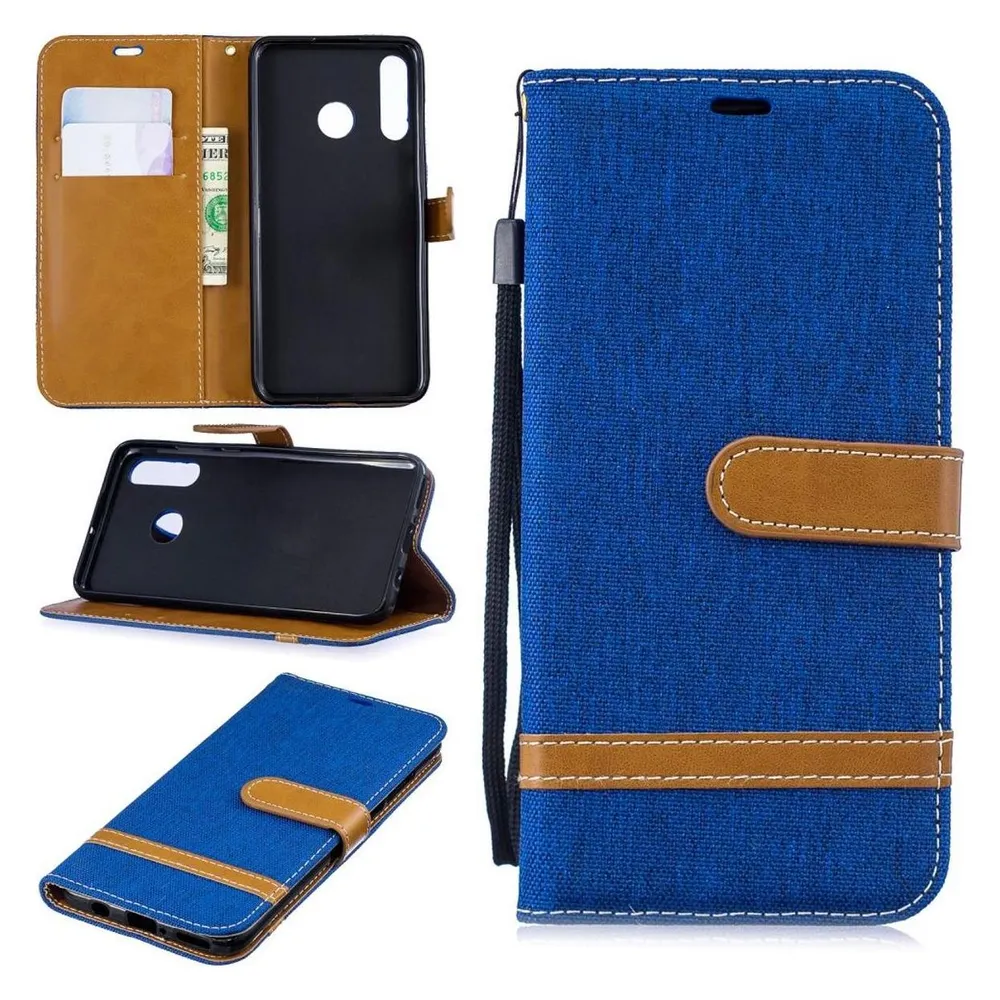 König Design Hülle Handy Schutz für Huawei P30 Lite Case Cover Tasche Wallet Etui Handyhülle (Huawei P30 Lite)