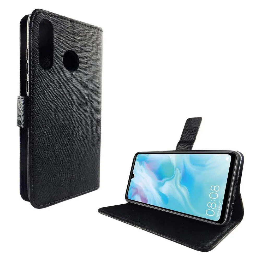 König Design Hülle Handy Schutz für Huawei P30 Lite Case Cover Tasche Wallet Etui Handyhülle (Huawei P30 Lite)