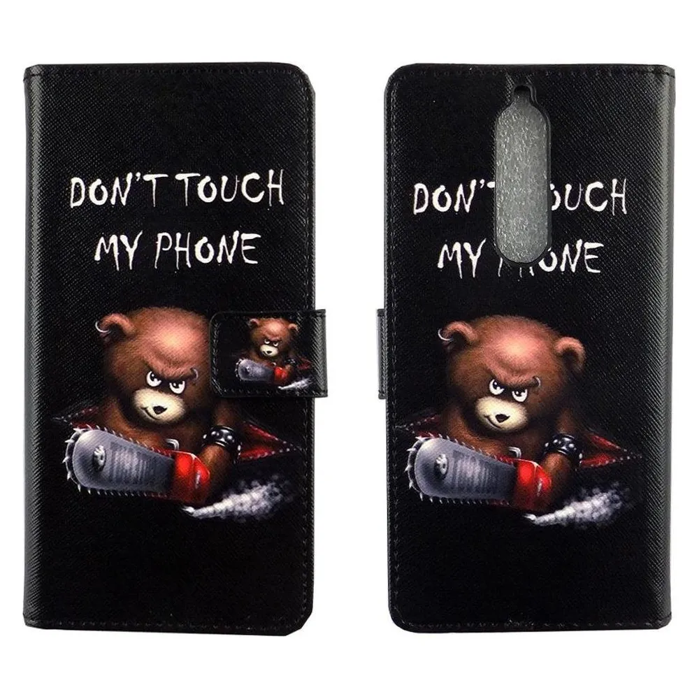 König Design Hülle Handy Schutz für Nokia 5.1 Case Cover Tasche Wallet Etui Handyhülle Bumper (Nokia 5.1)