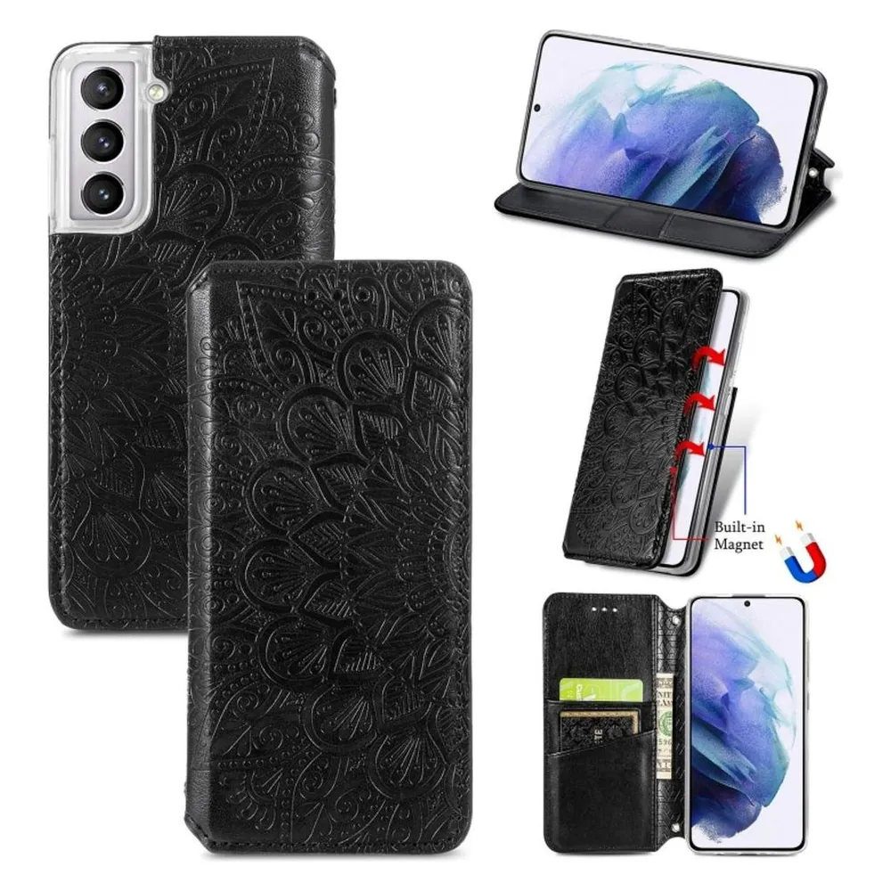 König Design Hülle Handy Schutz für Samsung Galaxy S22 5G Case Flip Cover Tasche Etui Bumper (Samsung Galaxy S22 5G)