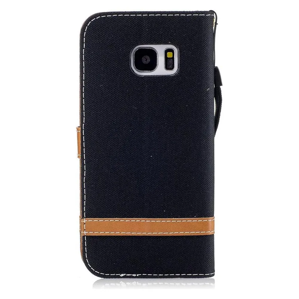 König Design Hülle Handy Schutz für Samsung Galaxy S7 Edge Case Cover Tasche Wallet Etui Neu (Samsung Galaxy S7 Edge)