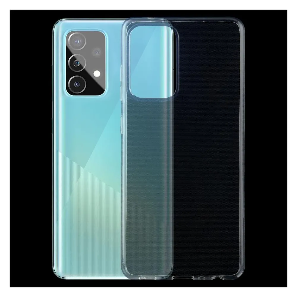 König Design Hülle Handy Schutz für Samsung Galaxy A52 4G 5G A52s Case Cover Etui Transparent