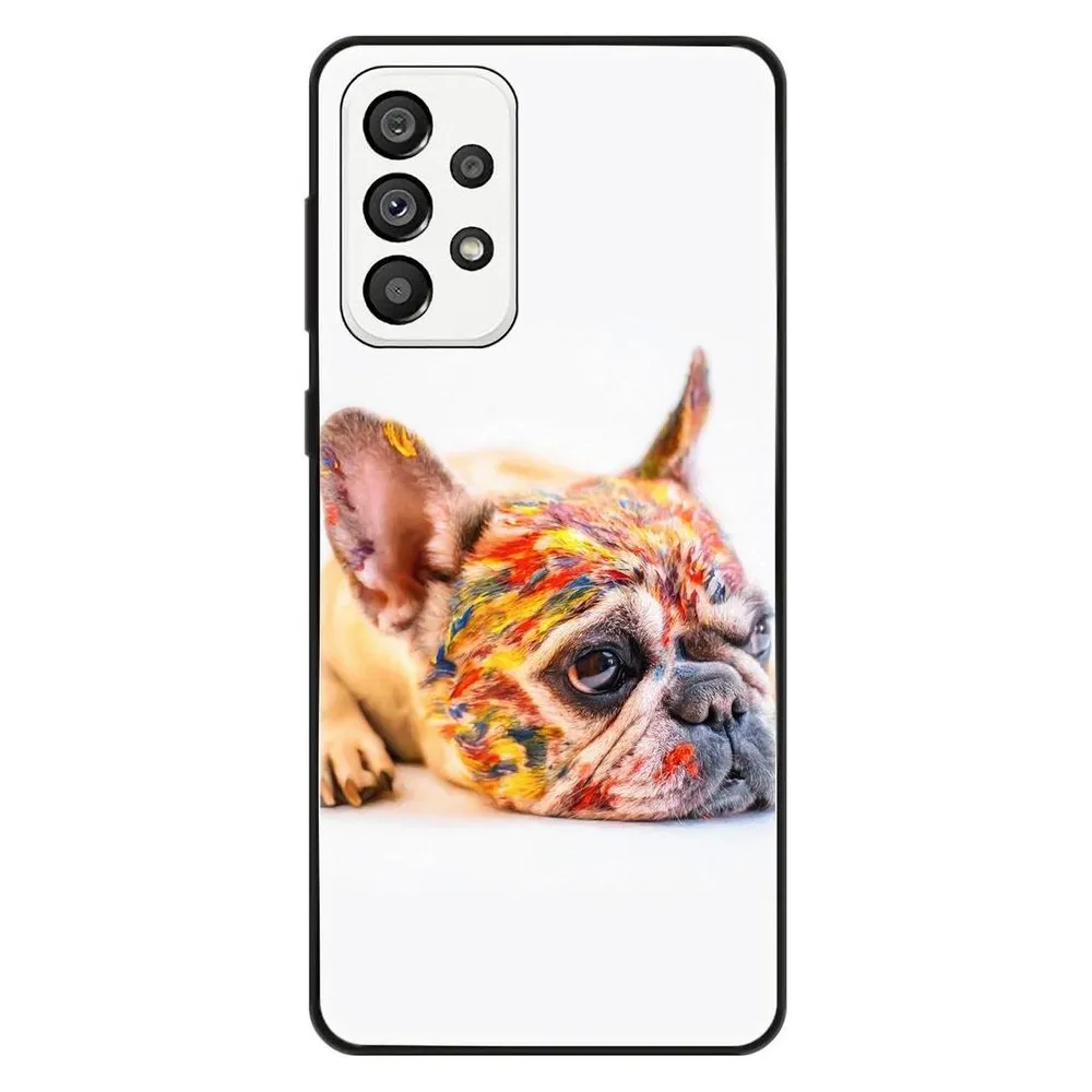 König Design Hülle Handy Schutz für Samsung Galaxy A73 5G Case Cover Tasche Bumper Etuis TPU (Samsung Galaxy A73 5G)
