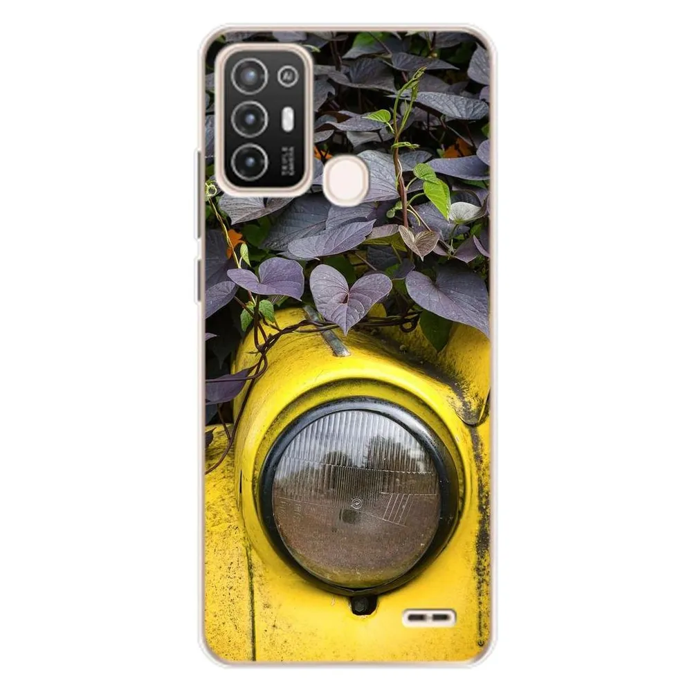 König Design Hülle Handy Schutz für ZTE Blade A52 Case Cover Tasche Bumper Etuis Backcover (ZTE Blade A52)