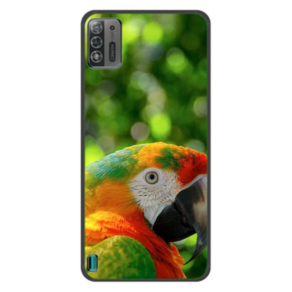 König Design Hülle Handy Schutz für ZTE Blade A52 Lite Case Cover Tasche Bumper Etuis TPU Neu (ZTE Blade A52 Lite)