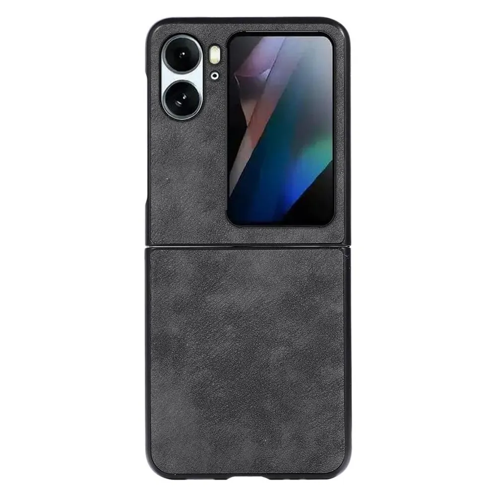 König Design Hülle Handy Schutz für OPPO Find N2 Case Cover Flip Tasche Etui Bumper Schale (Oppo Find N2 Flip)