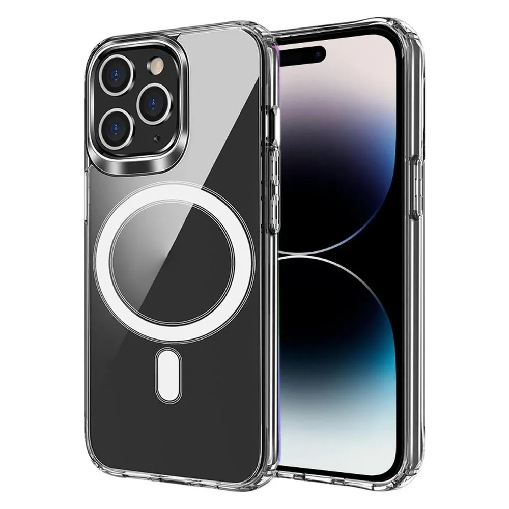 König Design MagSafe Hülle Handy Schutz für iPhone 14 13 12 11 Pro Max Magnet Case Cover Etui (Apple iPhone 11 Pro Max, Apple iPhone 12 Pro Max, Apple iPhone 13 Pro Max, Apple iPhone 14 Pro Max)