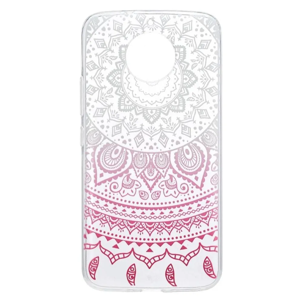 König Design Motorola Moto G6 Hülle Case Handy Cover Schutz Tasche Schutzhülle Henna Weiss
