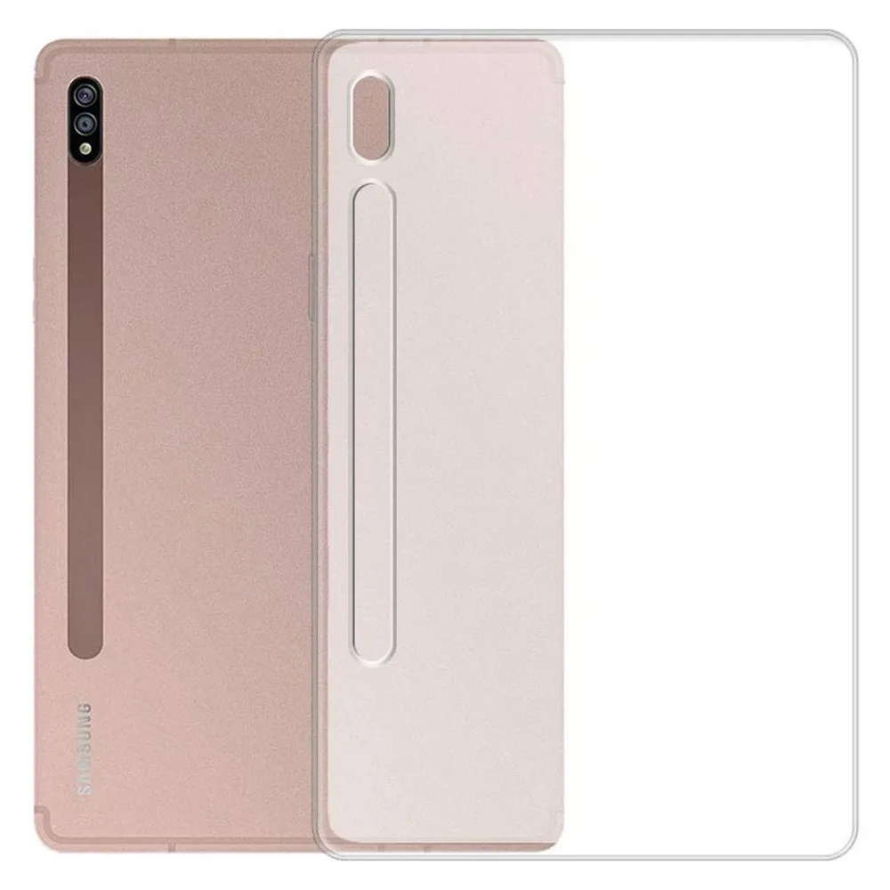 König Design Samsung Galaxy Tab S8 durchsichtige Tablethülle Schutzcase Cover Transparent Neu