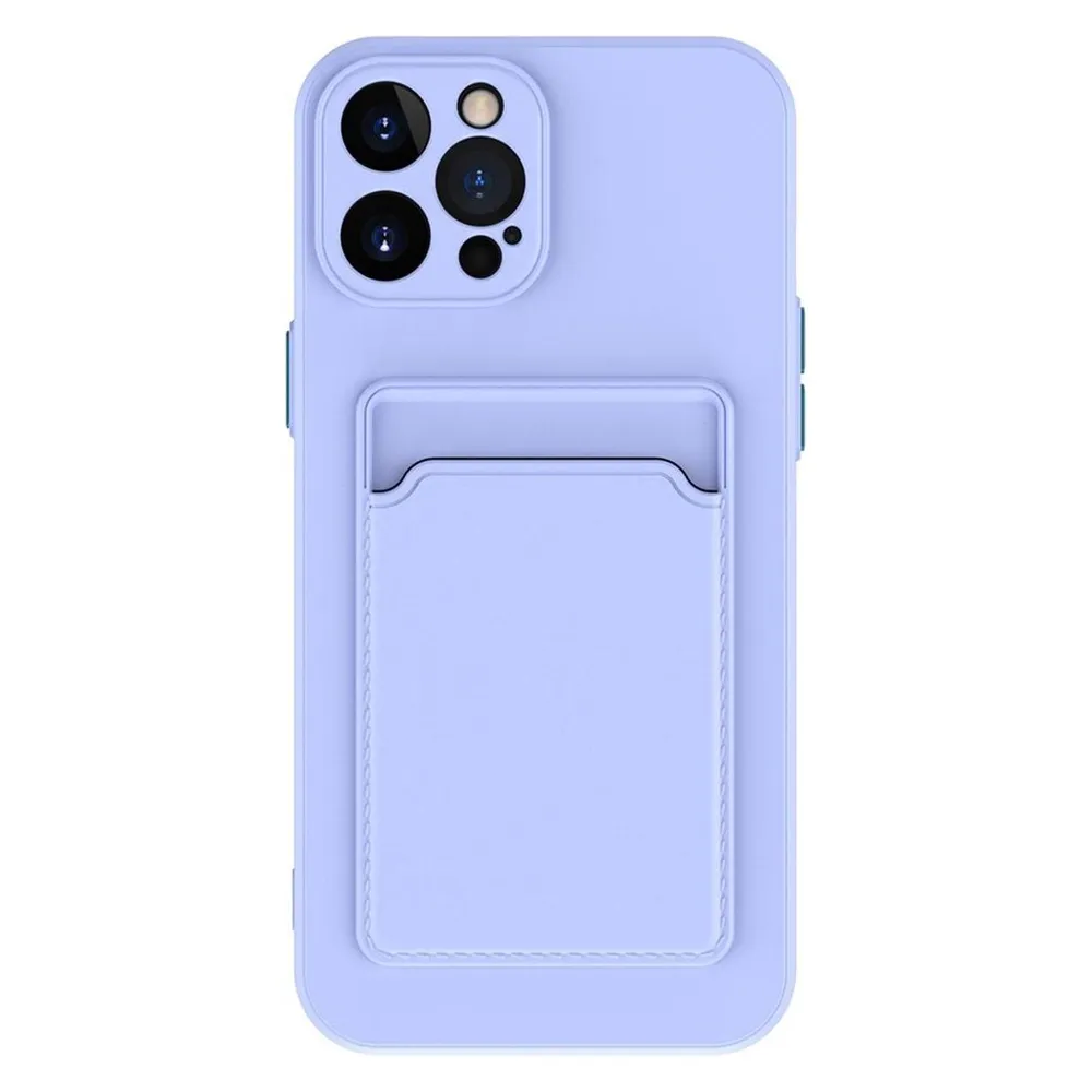 König Design Schutz Handy Hülle für Apple iPhone 15 Pro Case Cover Etuis Bumper Kartenfach (Apple iPhone 15 Pro)