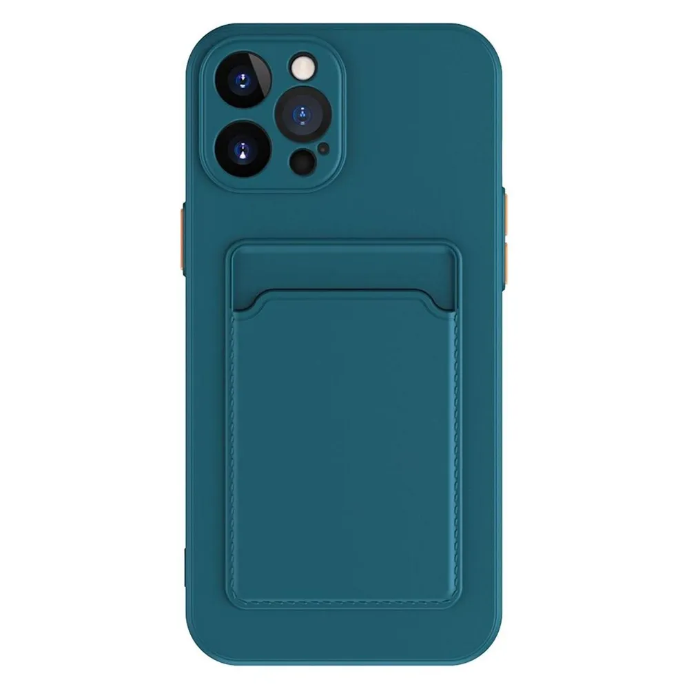 König Design Schutz Handy Hülle für Apple iPhone 15 Pro Max Case Back Cover Etuis Kartenfach (Apple iPhone 15 Pro Max)