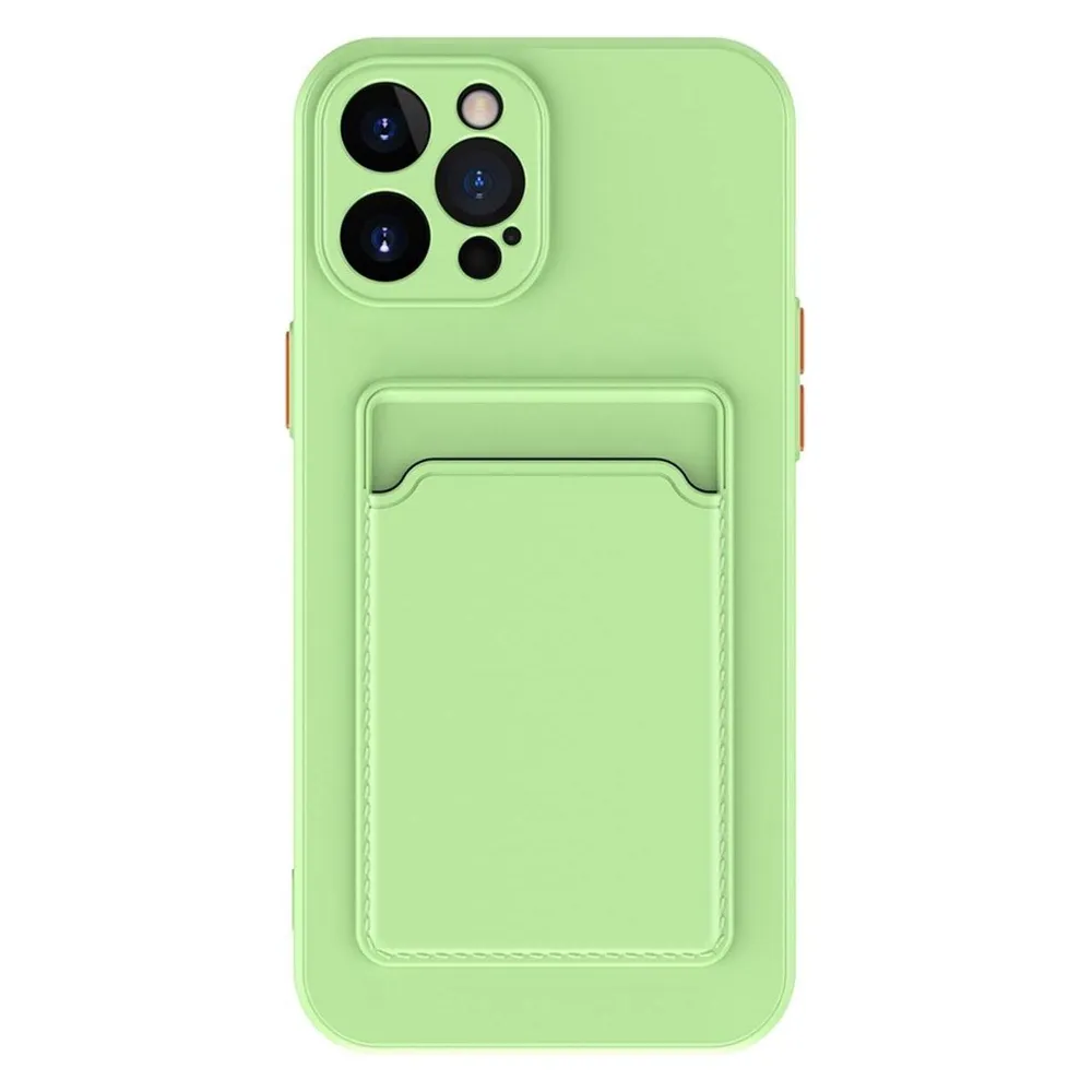 König Design Schutz Handy Hülle für Apple iPhone 15 Pro Case Cover Etuis Bumper Kartenfach (Apple iPhone 15 Pro)