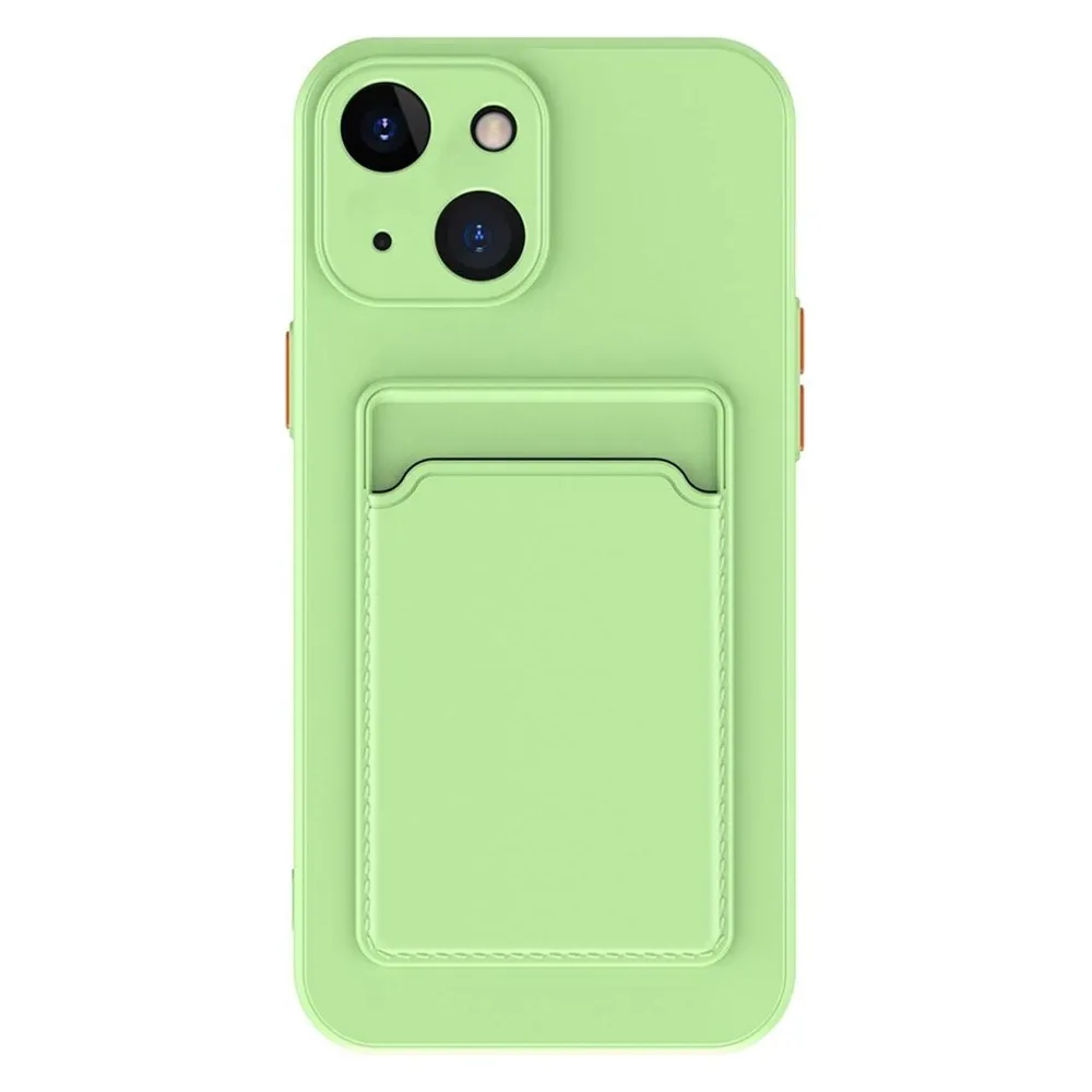 König Design Schutz Handy Hülle für Apple iPhone 15 Plus Case Back Cover Etuis Kartenfach Neu (Apple iPhone 15 Plus)