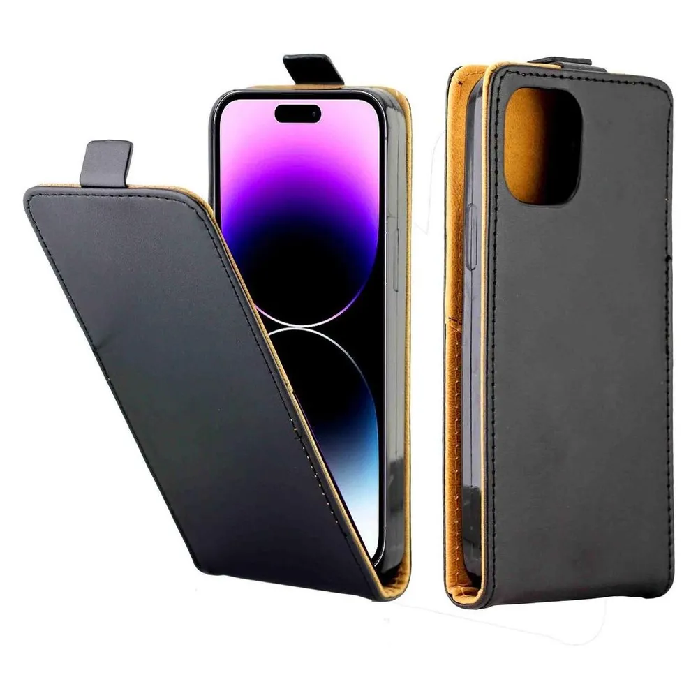 König Design Schutz Handy Hülle für Apple iPhone 15 Pro Max Flip Case Cover Tasche Etuis Neu