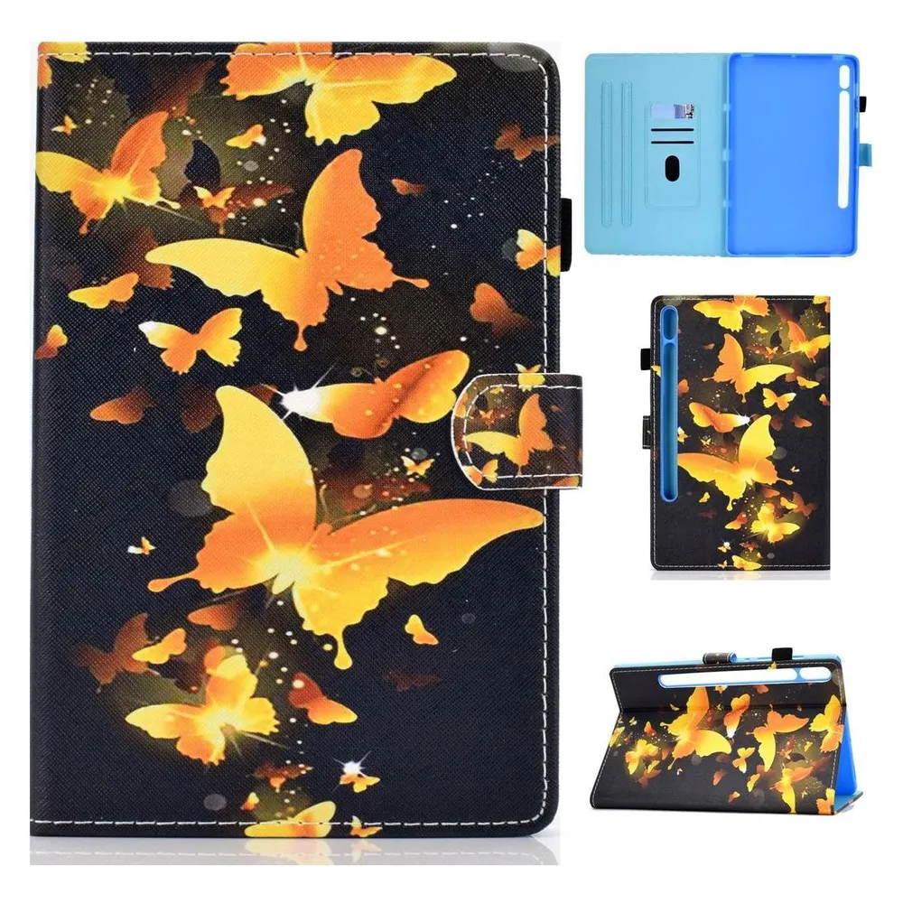 König Design Schutz Tablet Hülle für Samsung Galaxy Tab S8 Case Cover Tasche Bumper Wallet (Samsung Galaxy Tab S8)