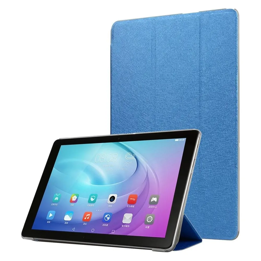 König Design Schutz Tablet Hülle für Samsung Galaxy Tab A7 Case Cover Tasche Etuis Blau Neu (Samsung Galaxy Tab A7)