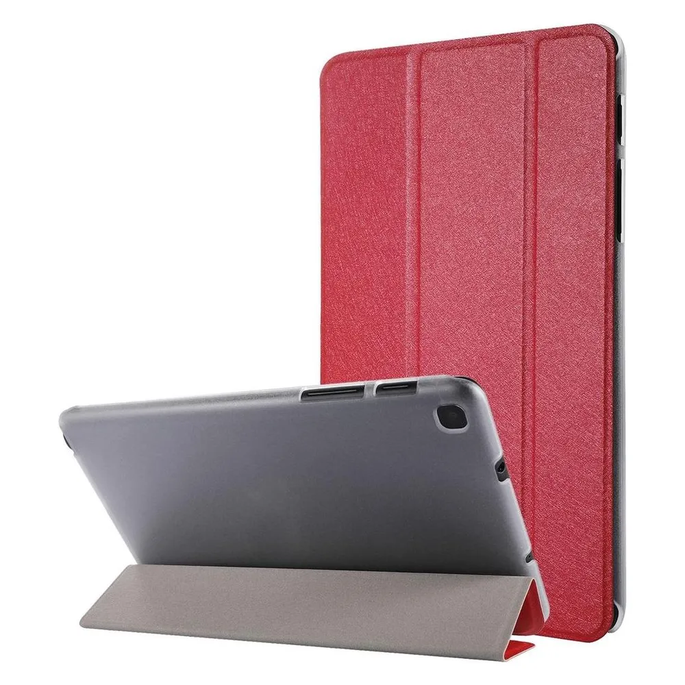 König Design Schutz Tablet Hülle für Samsung Galaxy Tab A7 Lite Case Cover Tasche Etuis Rot