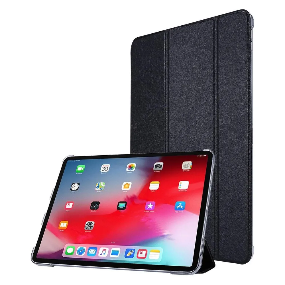 König Design Schutz Tablet Hülle für Apple iPad Pro 12.9 (2021) Case Cover Tasche 360 Schwarz