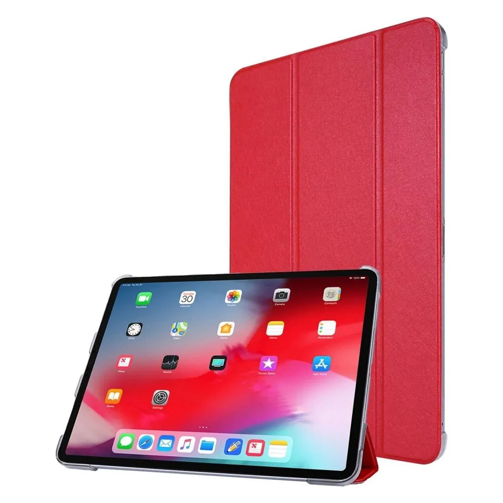 König Design Schutz Tablet Hülle für Apple iPad Pro 12.9 (2020) Case Cover Tasche Etuis Rot