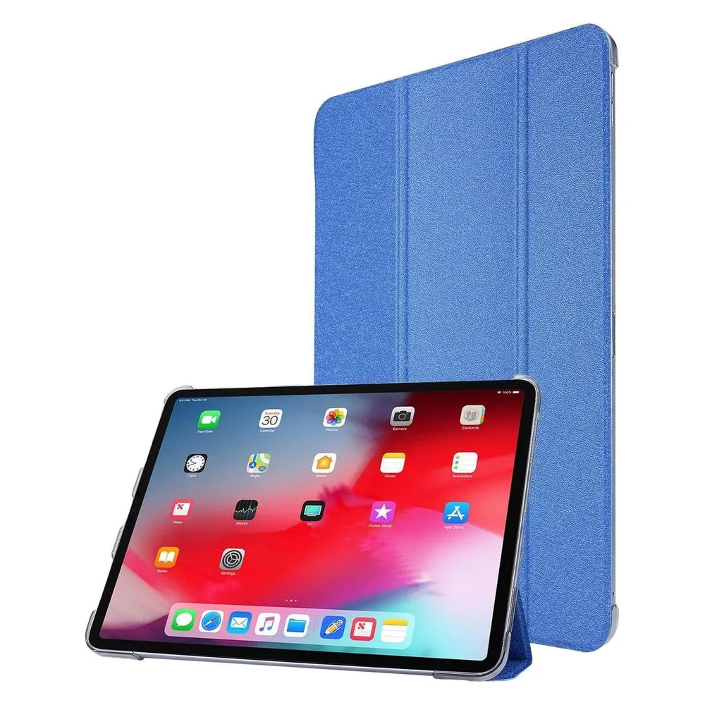 König Design Schutz Tablet Hülle für Apple iPad Pro 12.9 (2021) Case Cover Tasche Etuis Blau (Apple iPad Pro 12.9 2021)