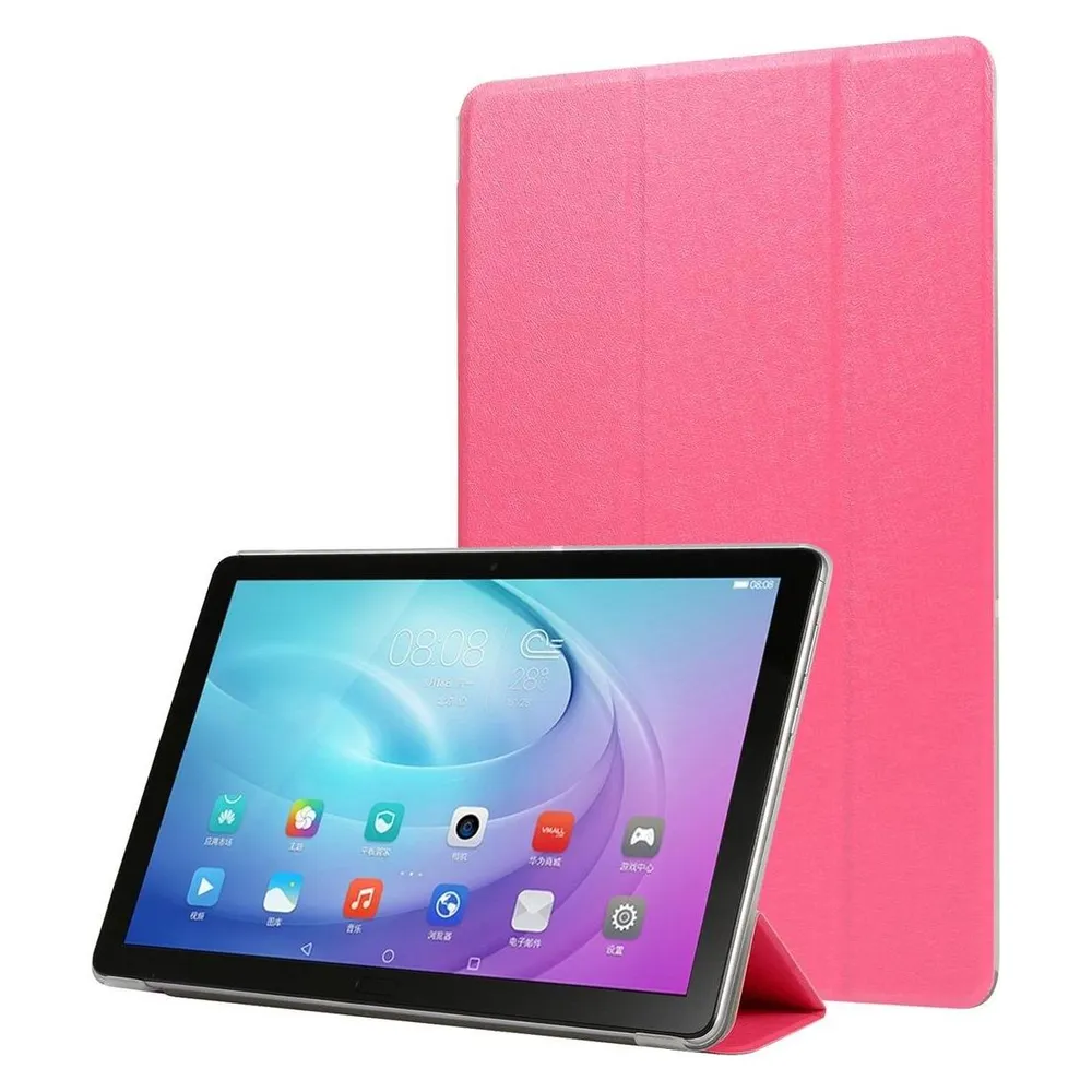 König Design Schutz Tablet Hülle für Samsung Galaxy Tab A7 Case Cover Tasche Etuis Rosa Neu