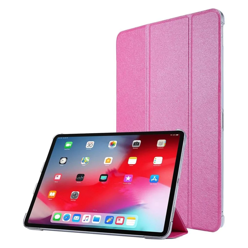 König Design Schutz Tablet Hülle für Apple iPad Pro 12.9 (2021) Case Cover Tasche Etuis Rosa (Apple iPad Pro 12.9 2021)