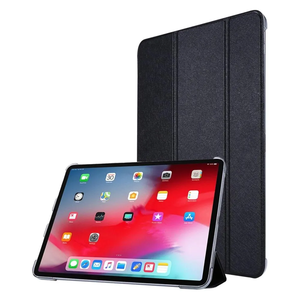 König Design Schutz Tablet Hülle für Apple iPad Pro 12.9 (2020) Case Cover Tasche Schwarz Neu