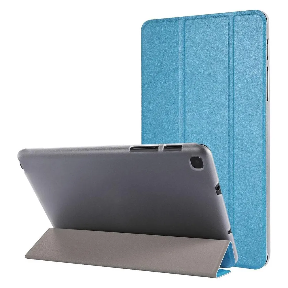 König Design Schutz Tablet Hülle für Samsung Galaxy Tab A7 Lite Case Cover Tasche Etuis Blau (Samsung Galaxy Tab A7 Lite)