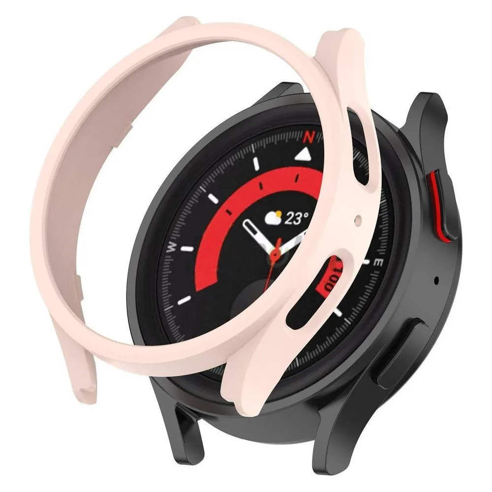 König Design Schutz Tasche Hülle für Samsung Galaxy Watch 5 Pro 45mm Case Cover Bumper Etuis