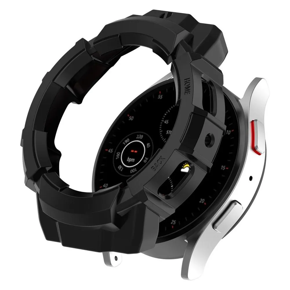 König Design Schutz Tasche Hülle für Samsung Galaxy Watch5 44mm Case Cover Bumper Etui Tasche