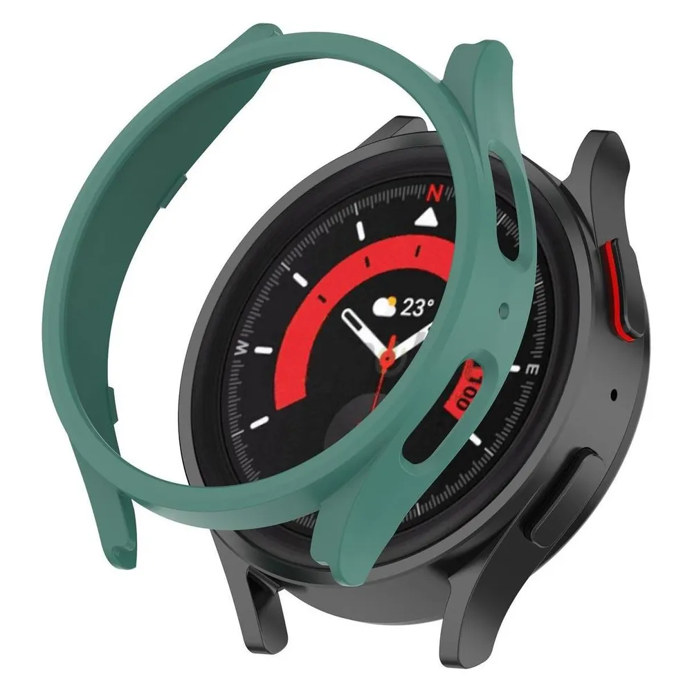 König Design Schutz Tasche Hülle für Samsung Galaxy Watch 5 Pro 45mm Case Cover Bumper Etuis