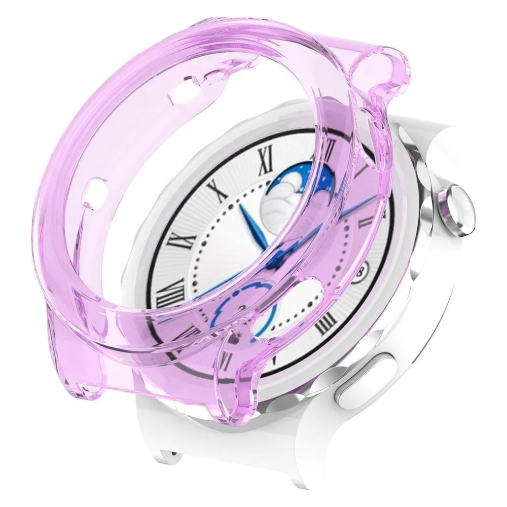 König Design Schutz Tasche Hülle für Huawei Watch GT 3 Pro 43mm Case Cover Bumper Etui Tasche