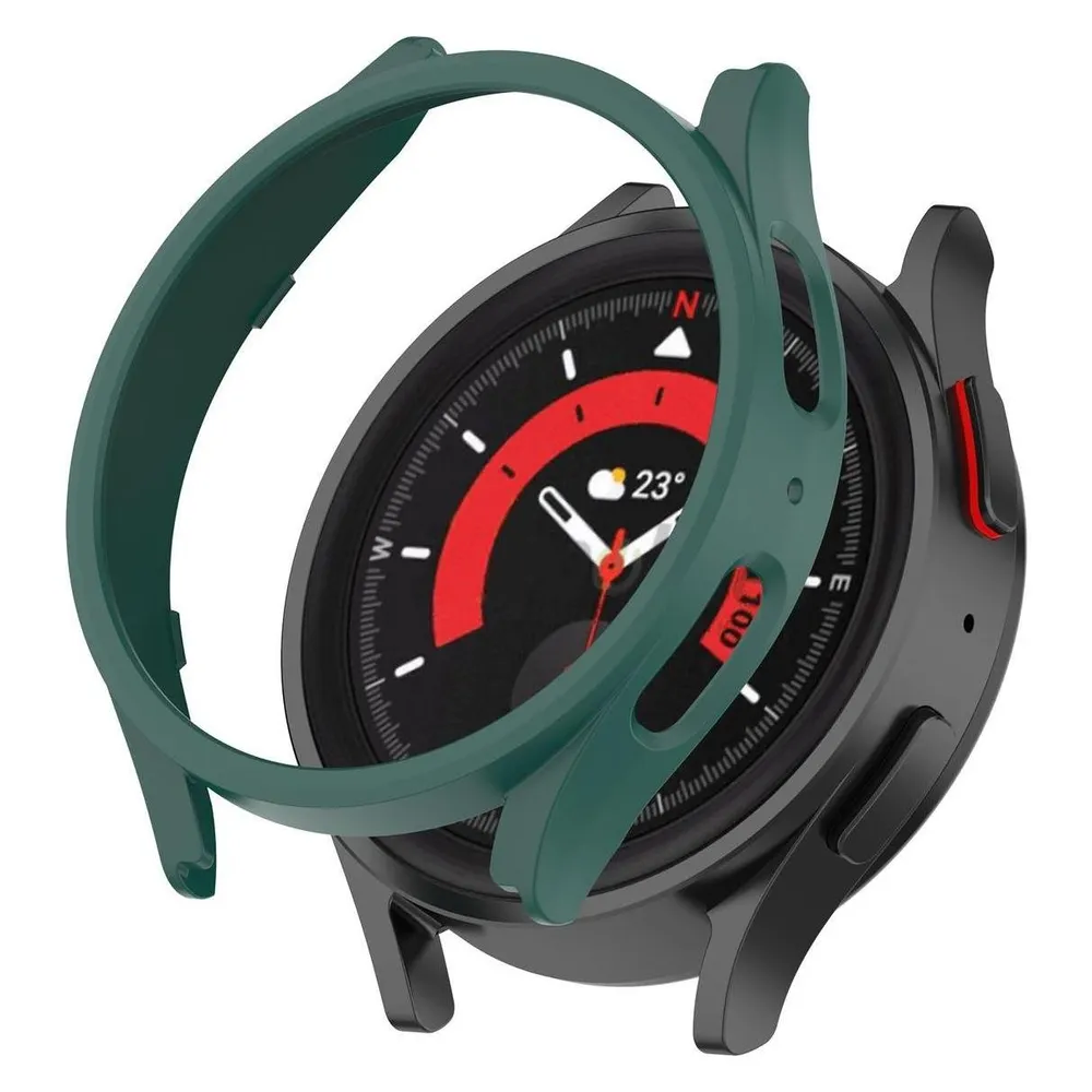 König Design Schutz Tasche Hülle für Samsung Galaxy Watch 5 Pro 45mm Case Cover Bumper Etuis