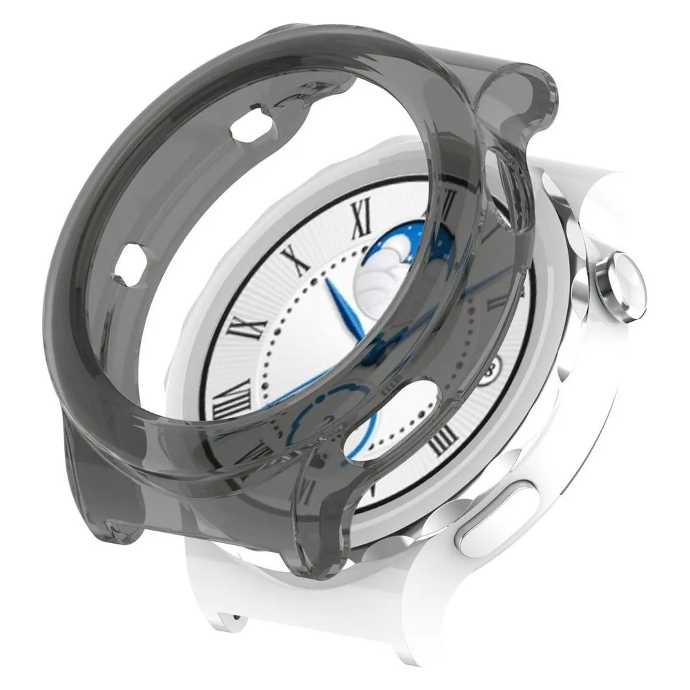 König Design Schutz Tasche Hülle für Huawei Watch GT 3 Pro 43mm Case Cover Bumper Etui Tasche