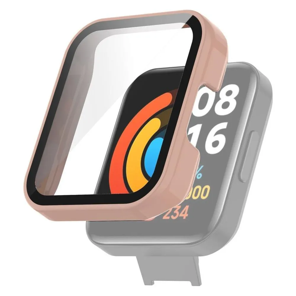 König Design Schutz Watch Hülle für Xiaomi Redmi Watch 2 Lite Case Cover Etuis Displayschutz