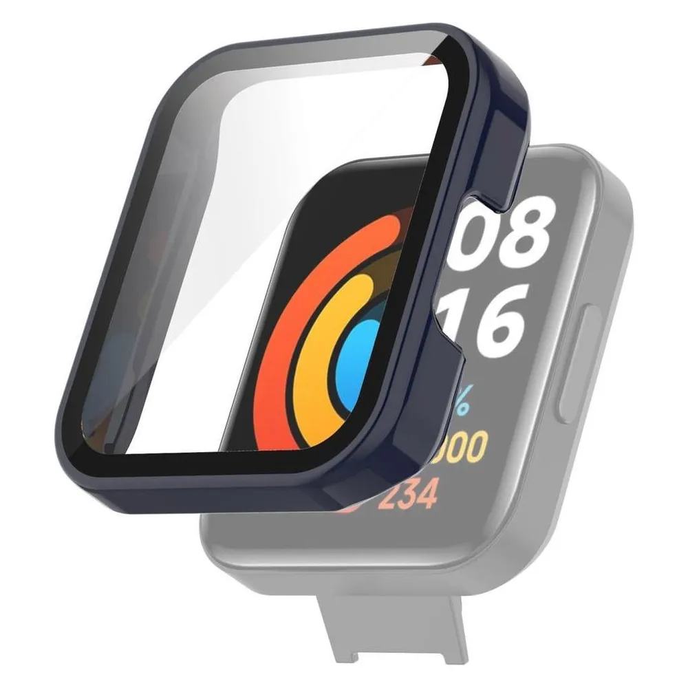 König Design Schutz Watch Hülle für Xiaomi Redmi Watch 2 Lite Case Cover Etuis Displayschutz