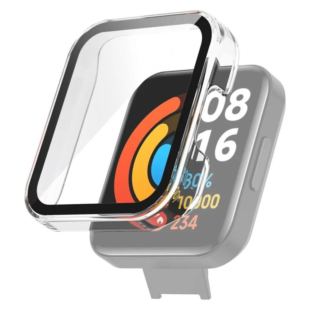 König Design Schutz Watch Hülle für Xiaomi Redmi Watch 2 Lite Case Cover Etuis Displayschutz