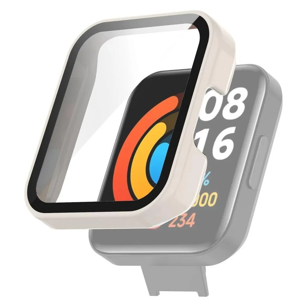 König Design Schutz Watch Hülle für Xiaomi Redmi Watch 2 Lite Case Cover Etuis Displayschutz